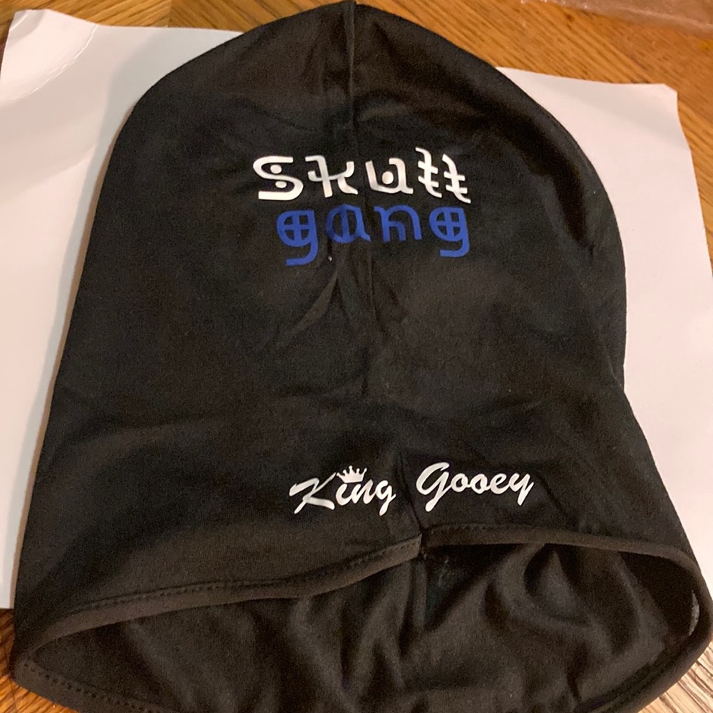 Black ski mask/ king gooey/ skull gang